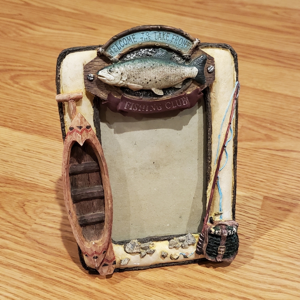 Fishing Picture Frame 🎣 🛶